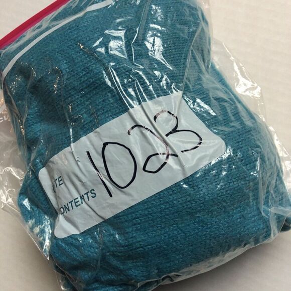 Alpaca Pete’s Blue Pullover Hooded Sweater Snowflake Women’s Sz M Peru A1023 - Picture 7 of 7